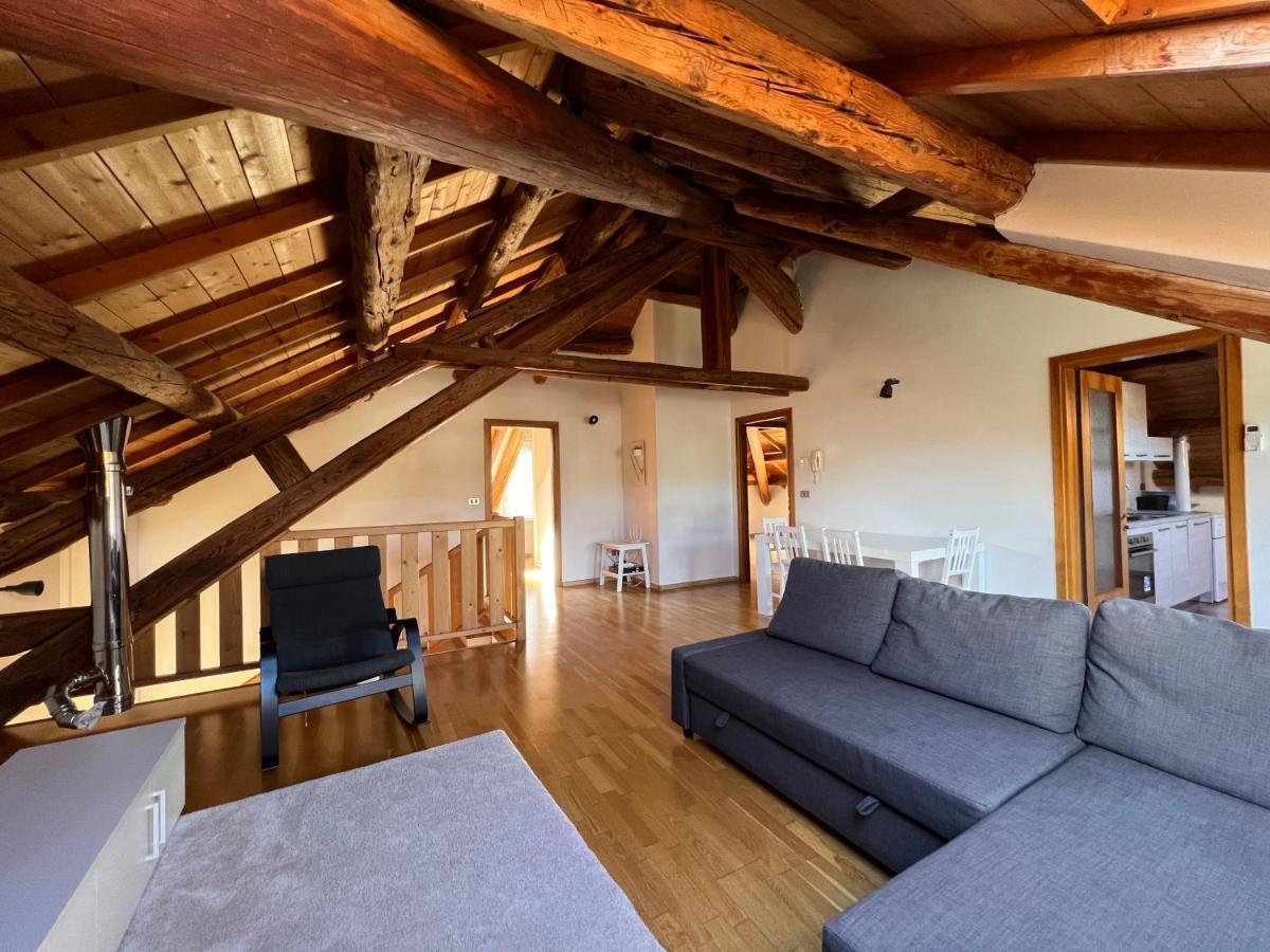 Visentin - Meraviglioso Attico In Legno Visome Exterior foto